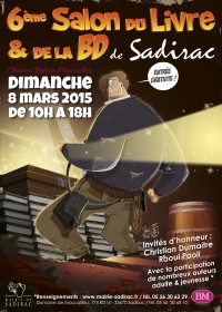 9/03/2015 : Salon du Livre de Sadirac